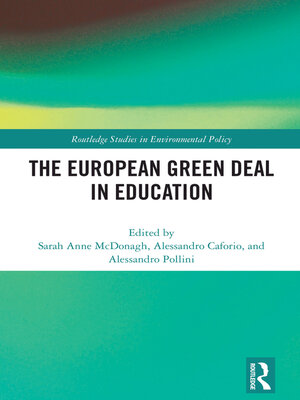 cover image of The European Green Deal in Education